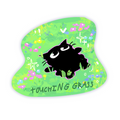 Cat Relaxing in Grass