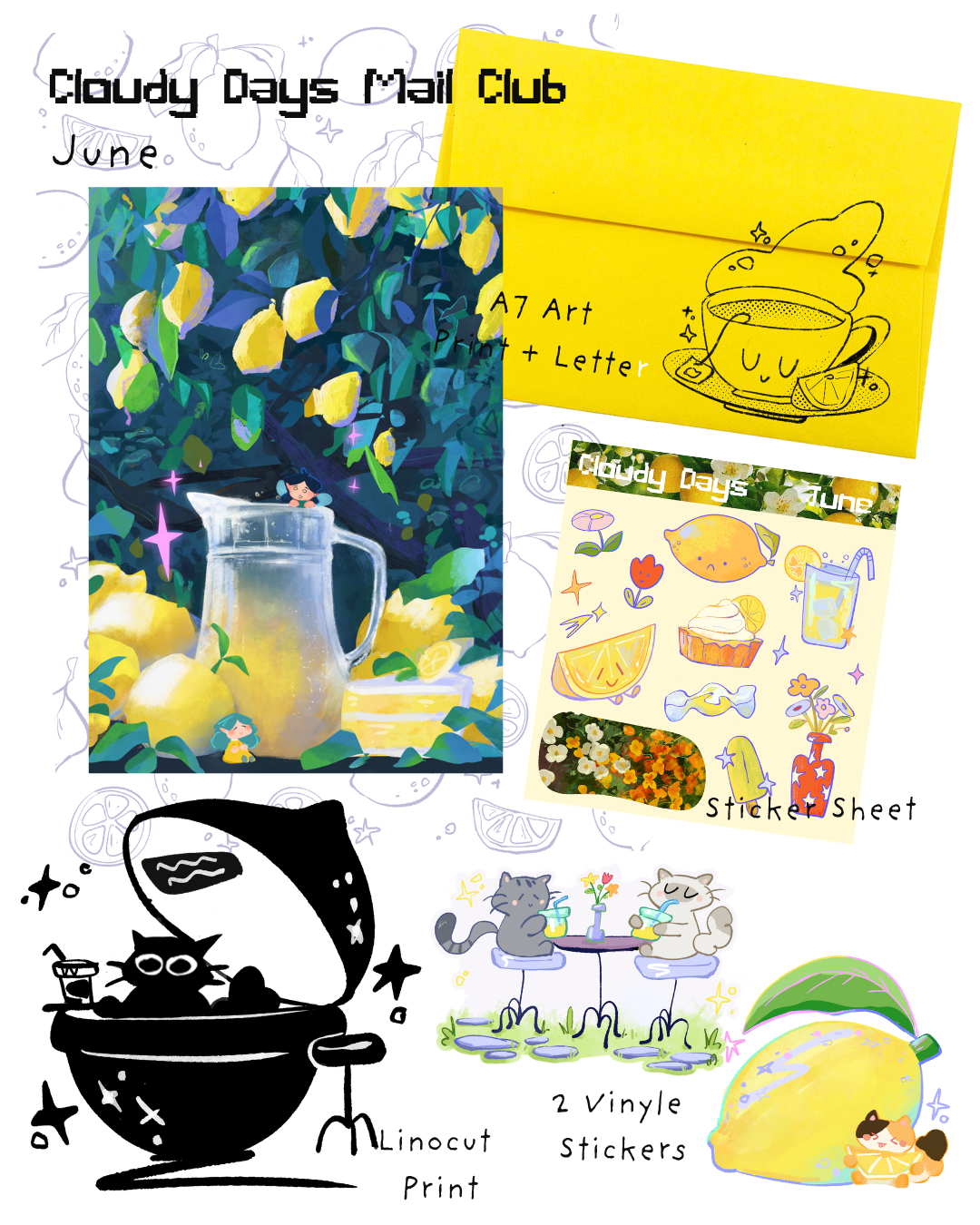 Cloudy Days Mail Club