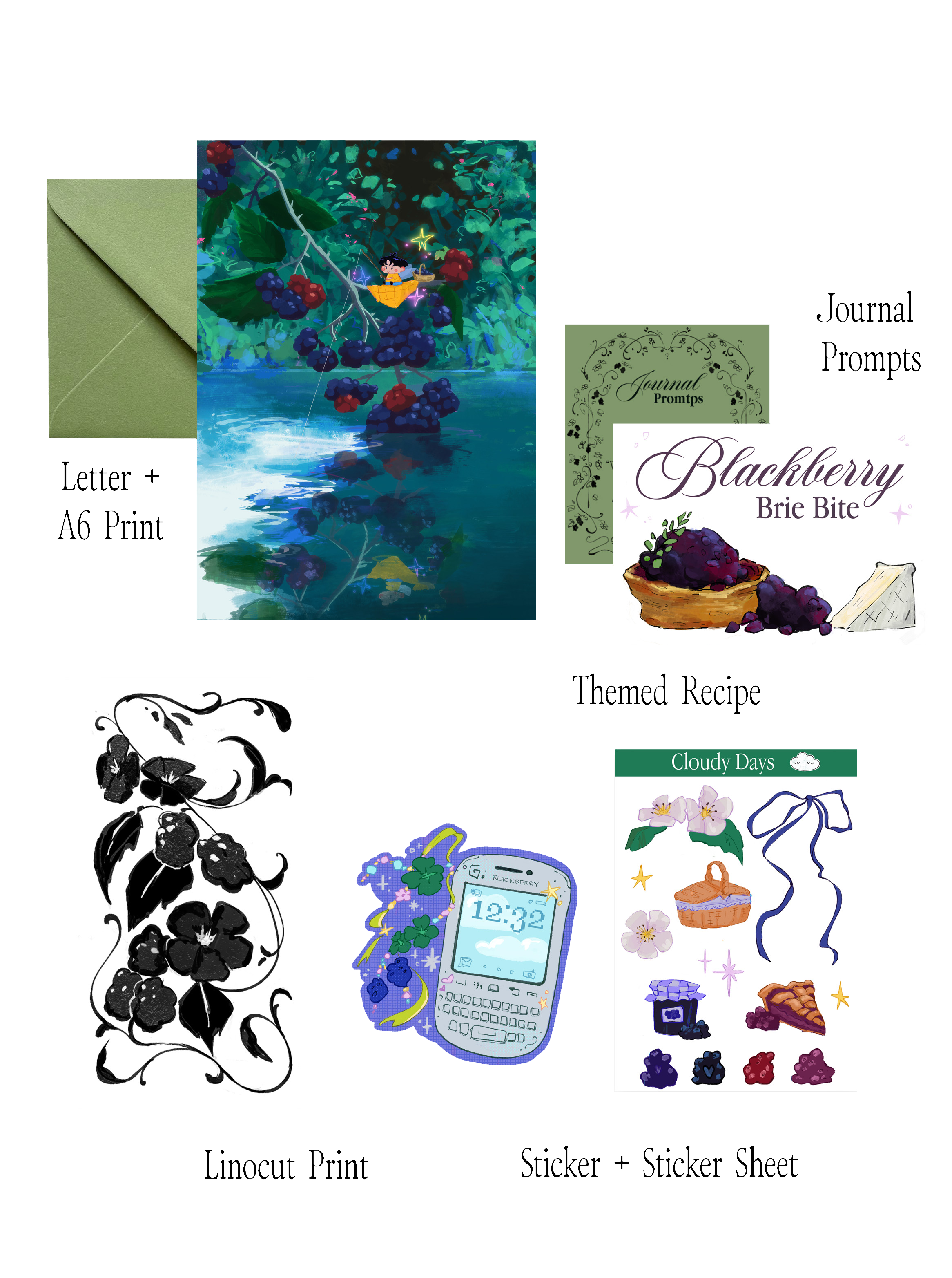 March 2026 Cloudy Days Mail Club